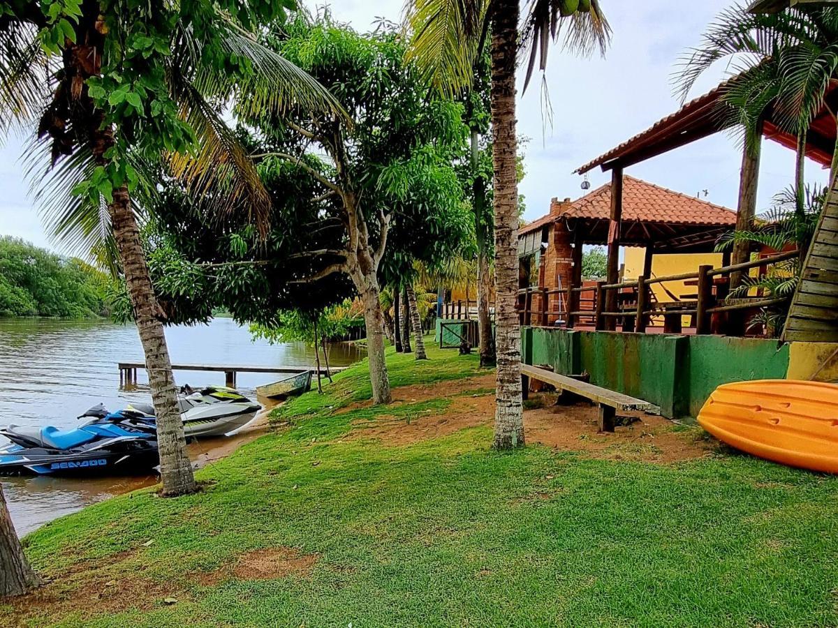 Вілла Casa Amarela Beira Rio Guriri Сан-Матеус Екстер'єр фото